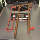 TMNT SEWER LAIR PLAYSET 1989 Vintage Parts 2 Telephone Poles w/ Ladder Playmates