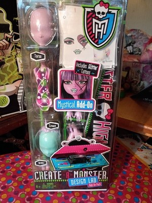NIB Monster High Create-A-Monster Design Lab  Add-on Pack ''Mystical'' Add On 2012