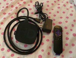 Roku HD 2nd Generation Model 2500X Media Streamer W/remote, Plug & Cable