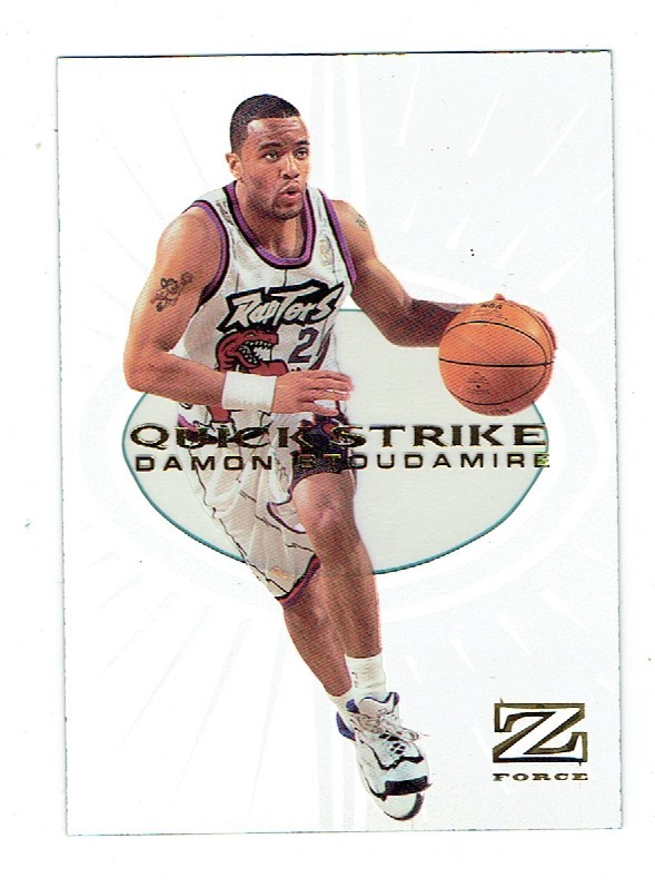 Damon Stoudamire 1997-98 Skybox Z-Force Quick Strike #9