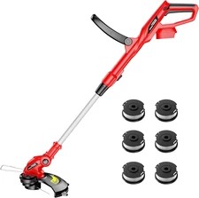 Cordless String Trimmer Compatible with Milwaukee M18 18V Battery, 12-Inch Weed 