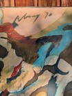 MID CENTURY PAINTING CUBIST MODERNISM EXPRESSIONISM ALBERT ABANY 1970'S Mass — photo 2