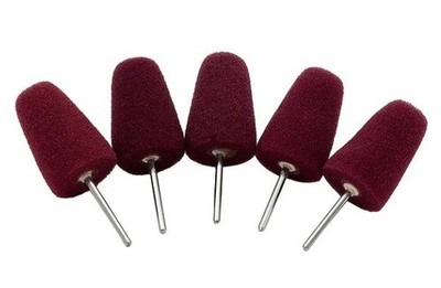 Liquid Elements Polierkegel 5 Stück Grob Burgundy  37mm