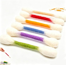 6 PCS Swabs Cat Toys with Catnip,Cat Qtip Toy,Cotton Swabs Cat Toys with Catnip,