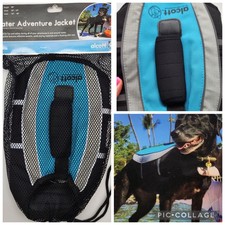 Pet Swimming Water Safety Vest Dog Life Jacket Small New Blue