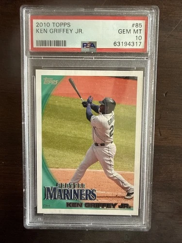 2010 Topps - Ken Griffey Jr #85 PSA 10