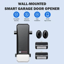 ZUMI Wall Mount Automatic Garage Gate Opener w Remote Controls Infrared Sensors
