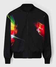 Pleasures x Daft Punk Daft Club Reversible Bomber Black 2025 Brand New Withtags