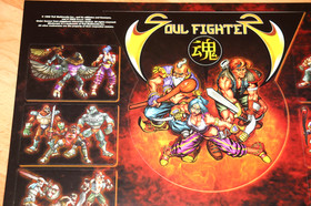 1999 Soul Fighter Rare Vintage Sticker Set for the Sega Dreamcast Console