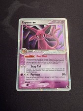 Espeon ex 102/115 Unseen Forces Holo Super Minty + EAR SWIRL on eBay