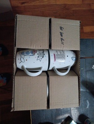 Konitz Mugs ''Mug Cake'' 6 Piece Mug set . Bakery Made In Germany NIB 