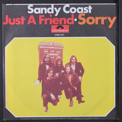 SANDY COAST: just a friend / sorry Polydor 7'' Single 45 RPM