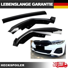 Front Spoiler Lippe Splitter Für 2019-2021 BMW 3er G20 G21 M-Sport Glanz Schwarz