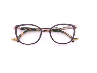 Face a Face Bocca Eyeglasses, Frames Only, BOCCA COCTO 1 c.536, 49-19-142, Italy