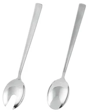 Rosle Stainless Steel Salad Serving Utensils, Stainless,Single Flatware Pieces
