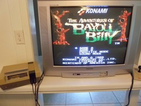 Lotto giochi azione/combattimento NES Bayou Billy Kung Fu Trojan Capcom Nintendo testati