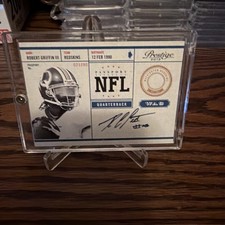 Robert Griffin III Autograph Chase Added to 2012 Panini Prominence Football  20