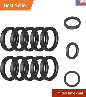 #ad 10Pcs Replacement Gas Gaskets Gas Can Spout Gaskets Fuel Washer Seals Rubber ... $10.19