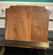 Hearth and Hand Kitchen Cookbook iPad Book Stand Holder with Magnolia Wood