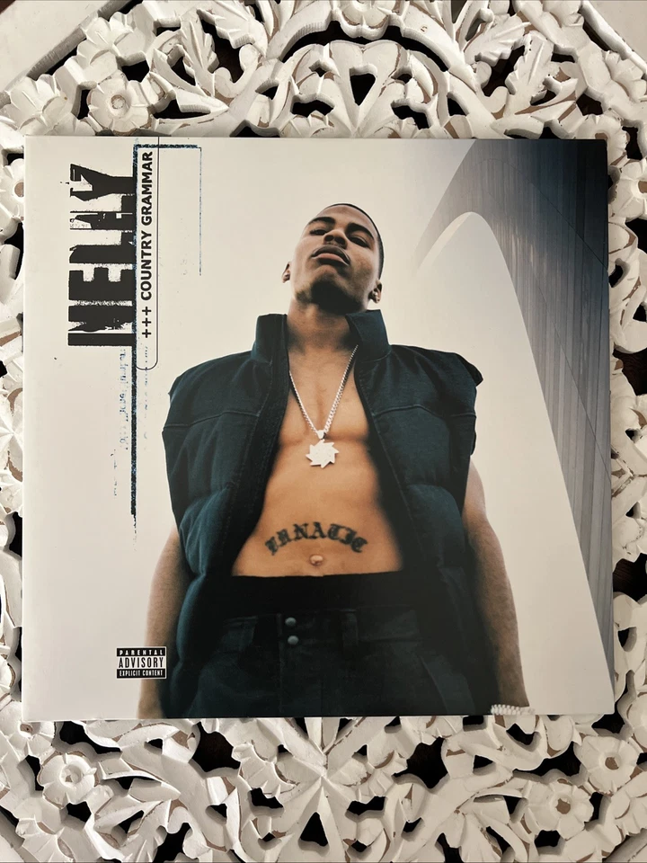 Nelly 2xLP Country Grammar 2015 Reissue Black Vinyl Gatefold Rare Rap Hop Record Foto 2 de 4