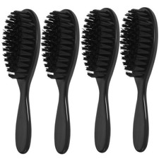 4 Pcs Men Beard Brush Hair Barber Tool Neck Duster Soft Bristle Brush