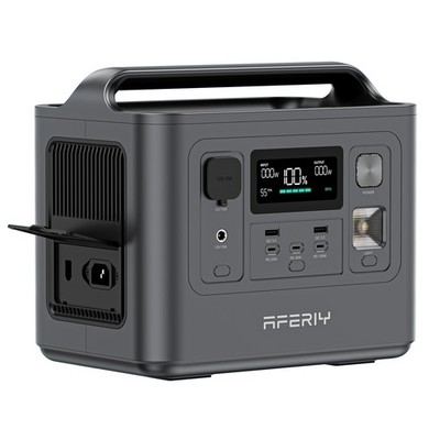 AFERIY P010 Tragbare Powerstation 800W, 512Wh Powerstation LiFePO4 Akku  Powered