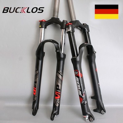 BUCKLOS 26/27.5/29'' XC Bike MTB Federgabel 100mm Federweg Vorspannscheibe 1-1/8''