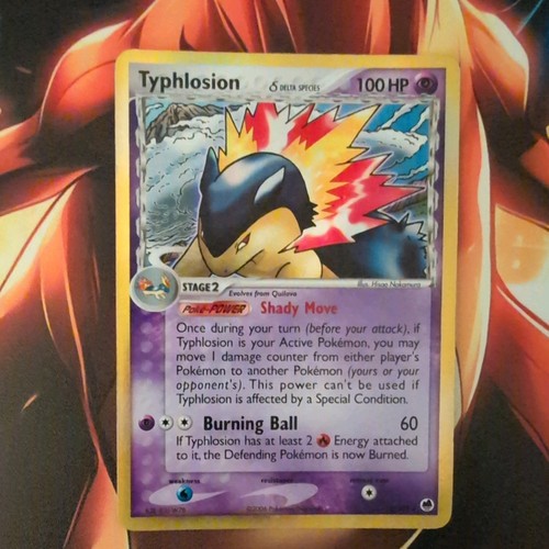 Typhlosion (Delta Species) — EX Dragon Frontiers