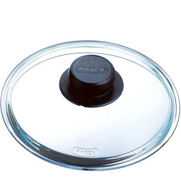 Pyrex Classic Glass Lid 24cm Replacement Spare Cover Pot Pan Heat Resistant UK