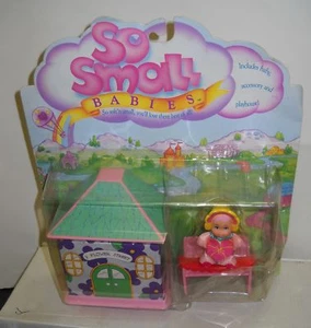 #374 NOC So Small Babies Flower Doll w/Playset (See Description)