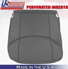 2007 2008 For Toyota Avalon Driver Bottom Perforated Leather Seat Cover Graphite