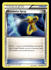 devolution spray pokemon card Pokemon X & Y Evolutions Uncommon Devolution Spray #76