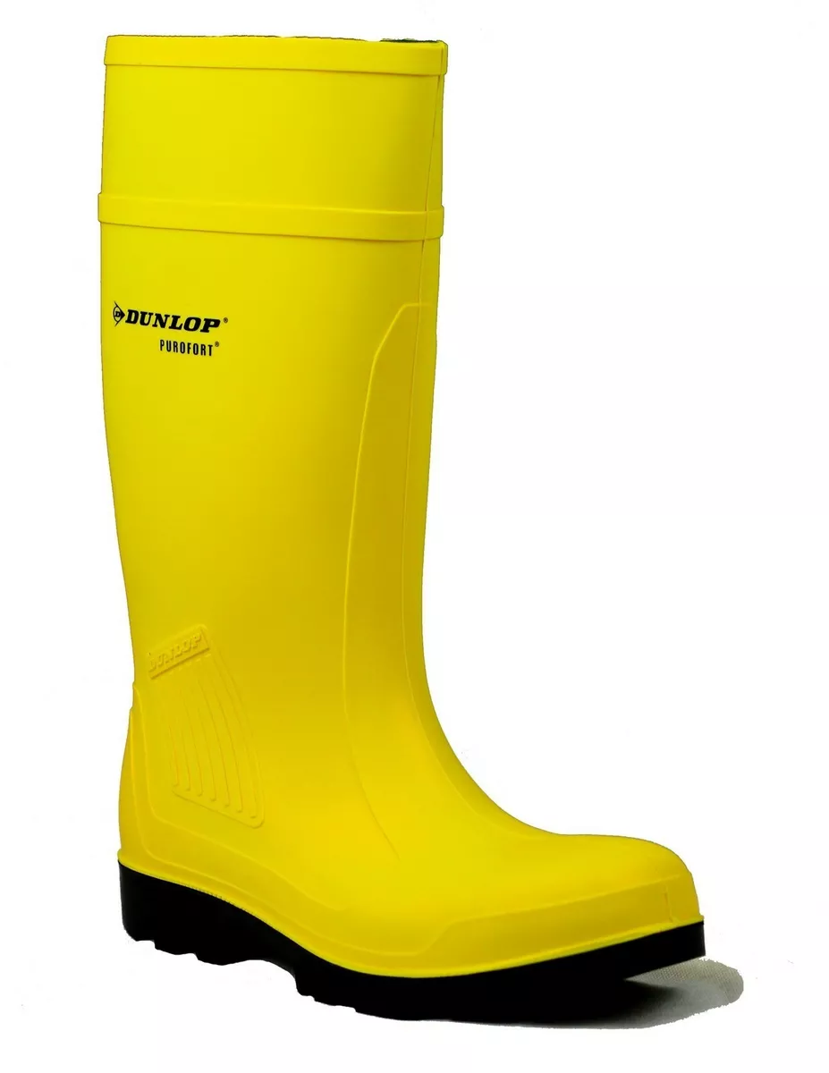 Dunlop 2024 purofort yellow