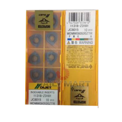 10PCS/New In Box DIJET WDMW080520ZTR JC8015 CNC Blade