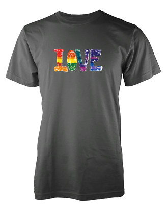 Stolz Liebe Wort Gleichheit Respekt Regenbogen LQBTQ einzigartiges T-Shirt Erwachsene & Kinder