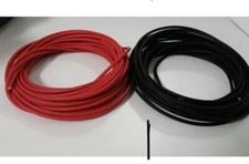 50 FT AUTOMOTIVE PRIMARY WIRE 12 GAUGE AWG HIGH TEMP BLACK RED 25 FT EA