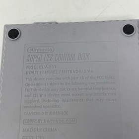Super Nintendo Mini Classic Edition SNES CLV-201 Authentic Tested - Console Only