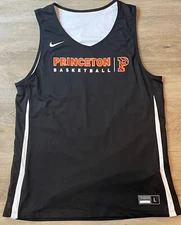 Nike Princeton Basketball Team Issued Practice Jersey Reversible #195 Mens Large