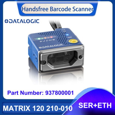 Datalogic MATRIX 120 210-010 Industrial Fixed Barcode Scanner Reader 937800001