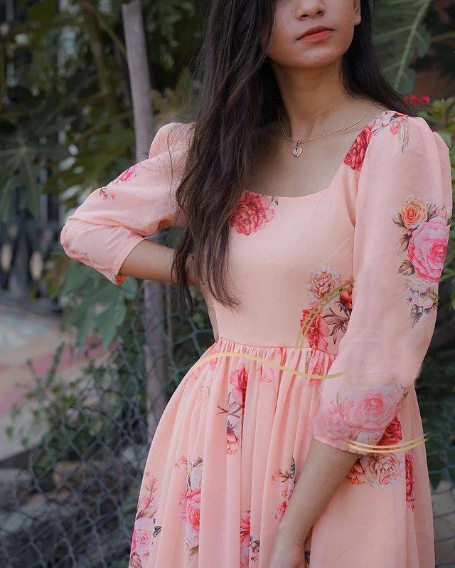 Bollywood maxi cheap dress