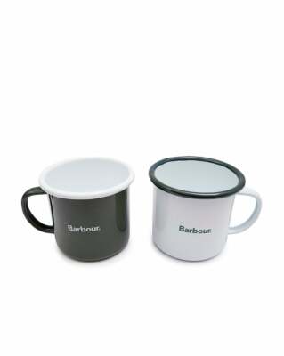 BARBOUR Enamel Mug Set