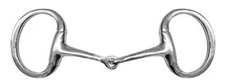Showman Stainless Steel 5" Eggbut Snaffle Bit