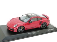 Porsche 911 Turbo S 992 2020 Rot Red Rouge Rosso Rojo Minichamps 155069070 1:18