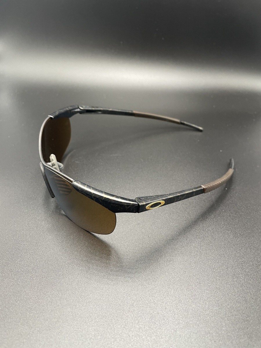 Oakley Zero 0.4 Squared Gold Mine w/ Bronze Lenses | eBay