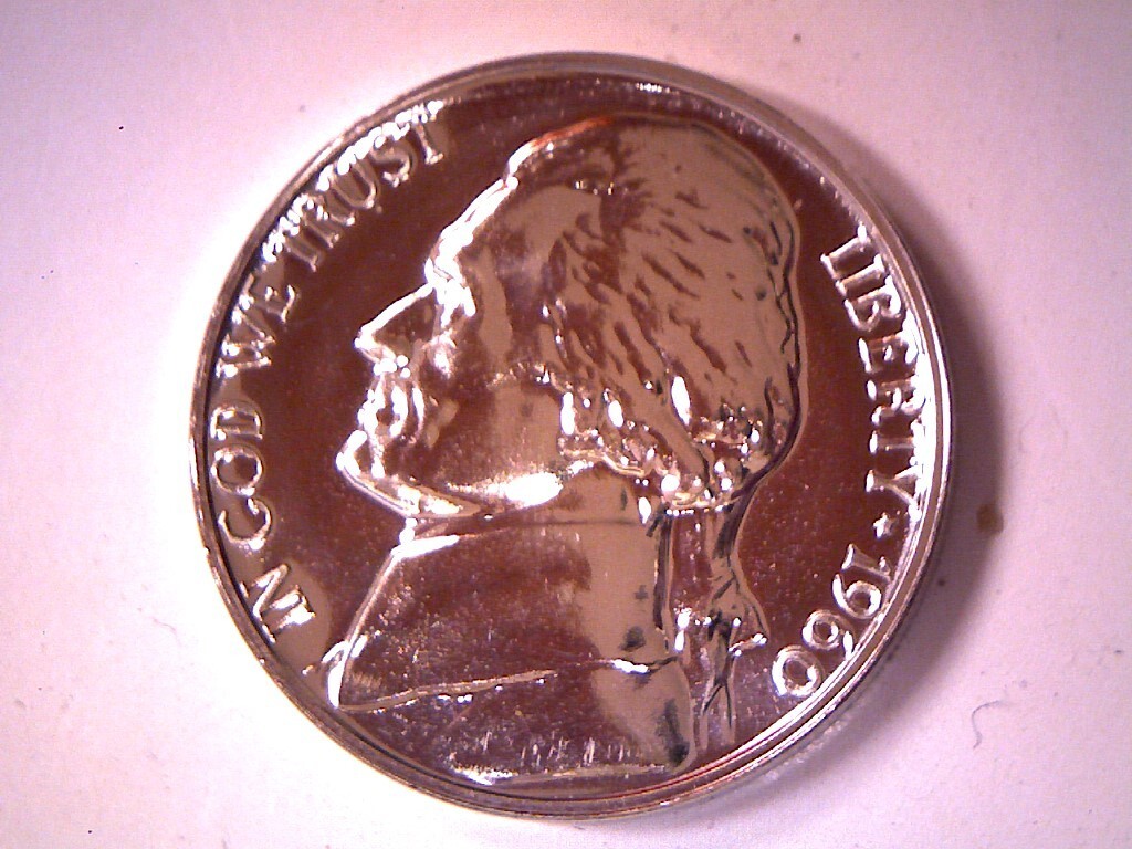 1960 PROOF JEFFERSON NICKEL **FREE SHIPPING** | eBay
