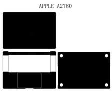 Carbon Vinyl Laptop Sticker Skin Decals Cover for Apple MacBook Pro 16" M2 A2780