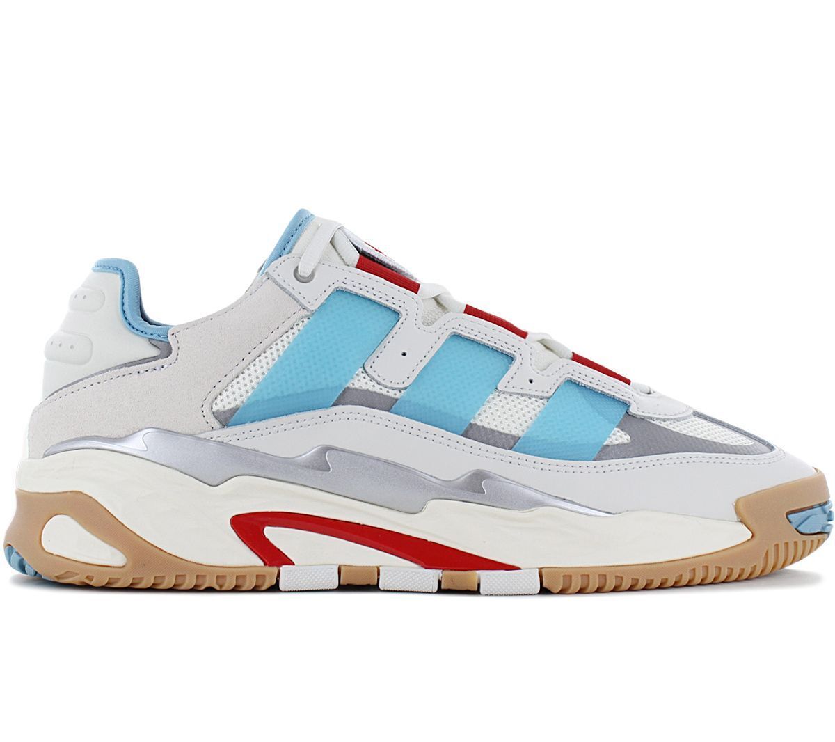 NEW adidas Originals NITEBALL - Men's Sneakers Shoes White NEW adidas Originals NITEBALL - Men's Sneakers Shoes White