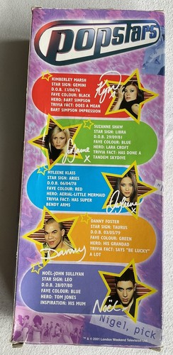 Popstars Hearsay “Noel Sullivan” Doll, Character Options, 2001 *Boxed & Signed* - Picture 10 of 10