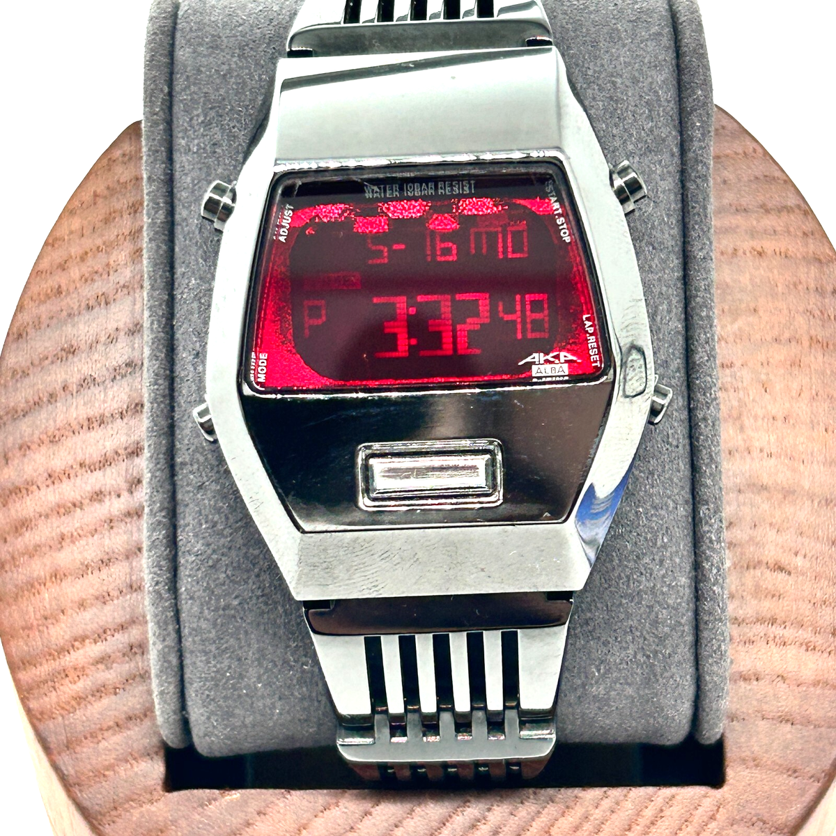 Seiko Alba AKA Black W670 4000 W670-4000 Men's Watch Darth Vader