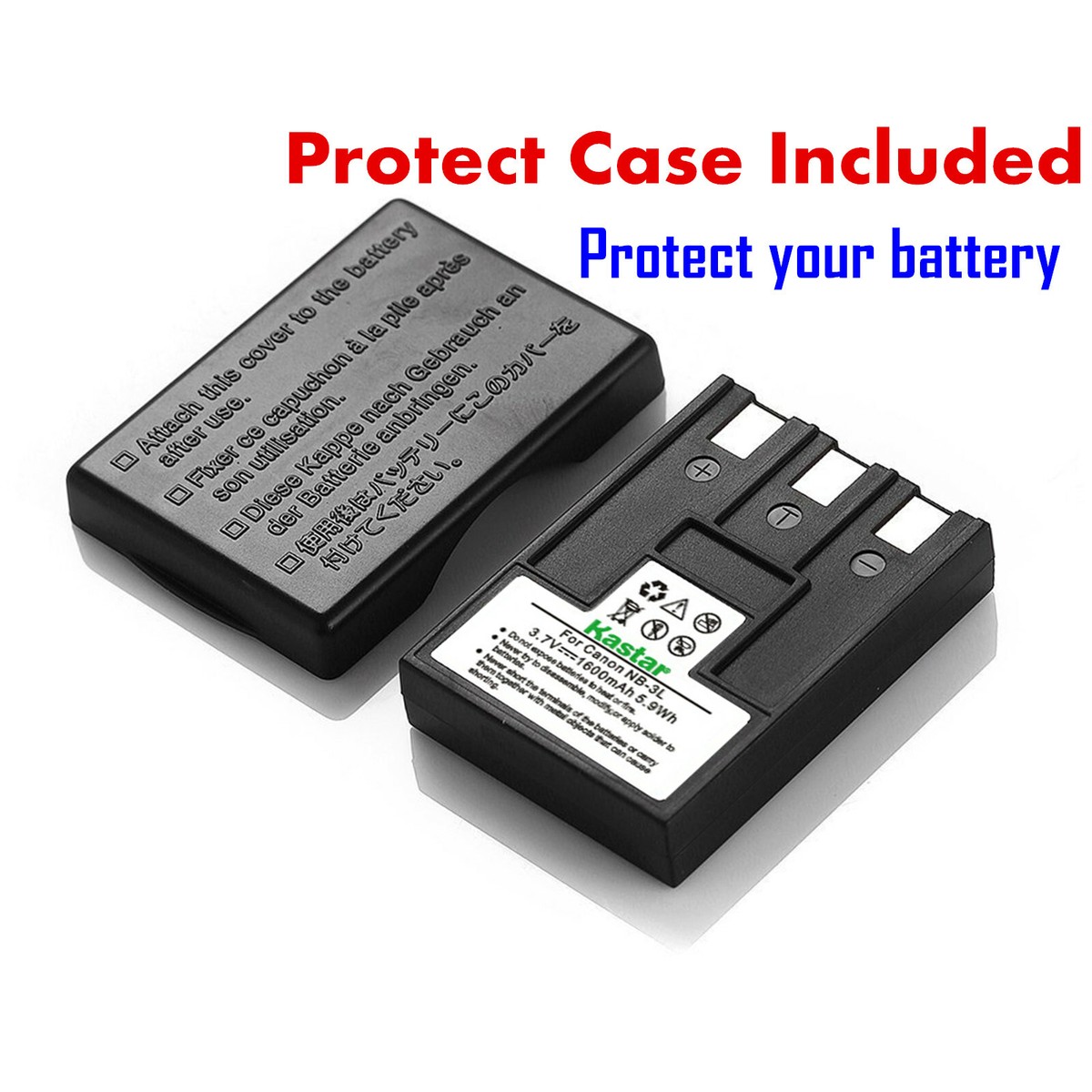 Kastar Battery Travel Charger for Canon NB-3L NB3LH Canon IXY